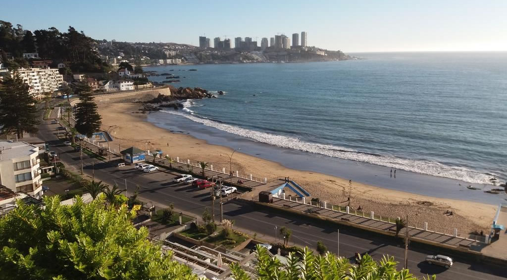 Playa La Boca en Concón