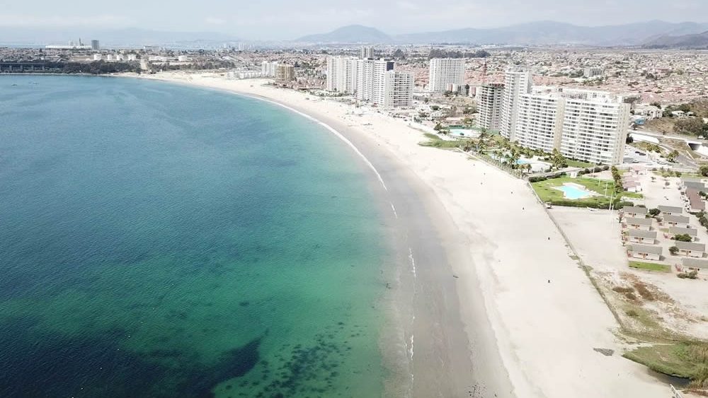 Playa La Herradura en Coquimbo