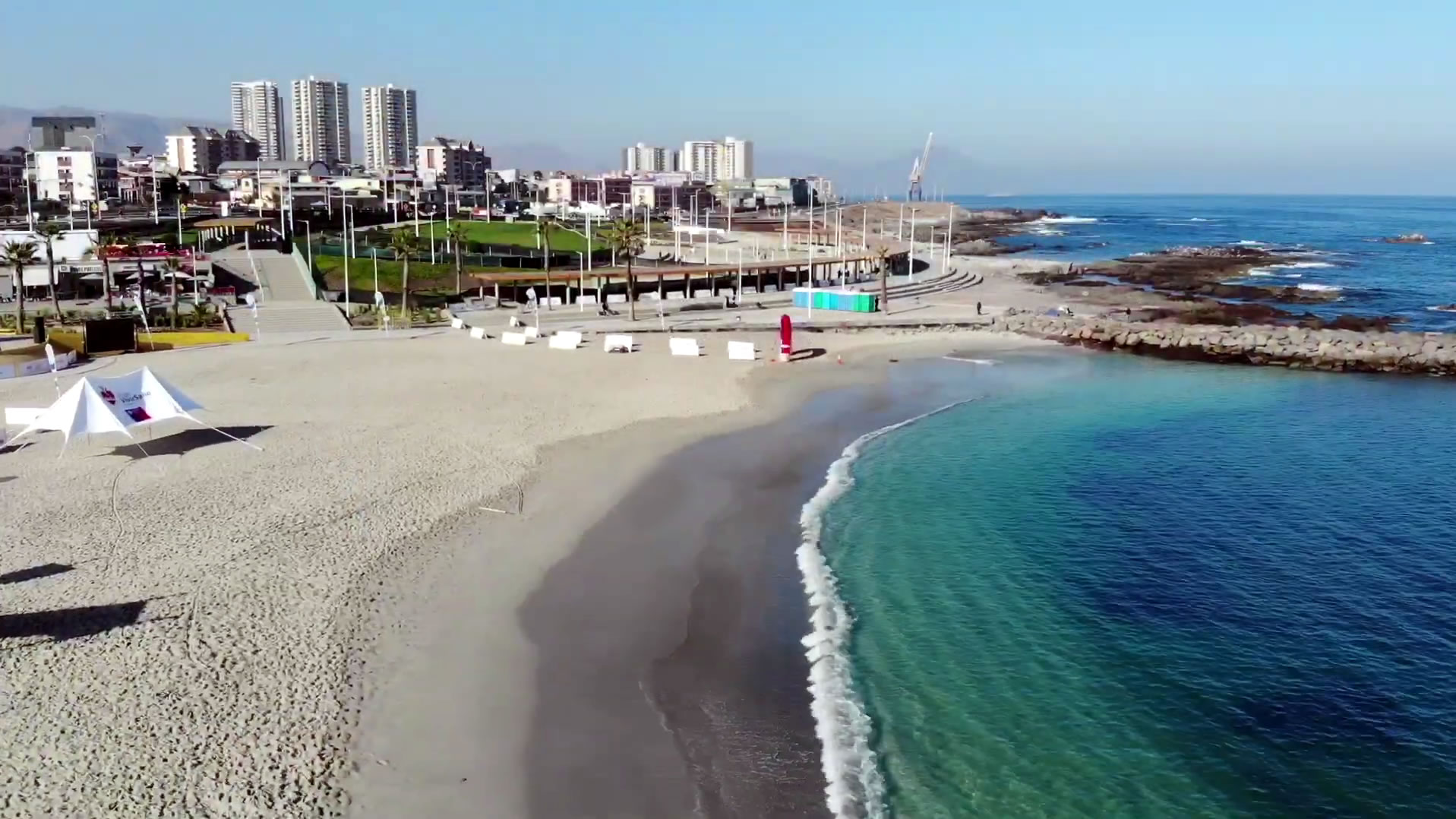 Playa Trocadero en Antofagasta